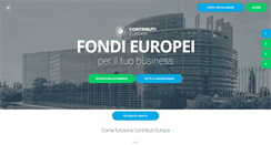 Desktop Screenshot of contributieuropa.com