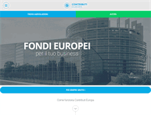 Tablet Screenshot of contributieuropa.com